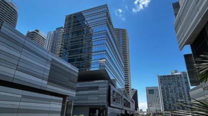 El edificio de Brickell City Center, donde John Pólit tiene un departamento.