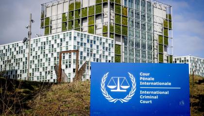 Vista exterior de las Corte Penal Internacional en La Haya, Países Bajos, en marzo de 2025.