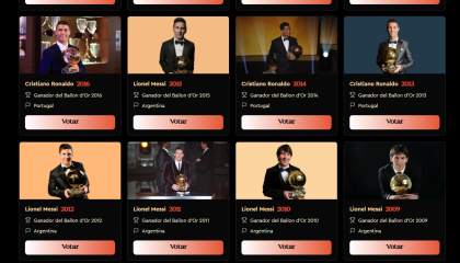 Votación del Balón de Oro de todos los tiempos de la revista France Football, 2026.