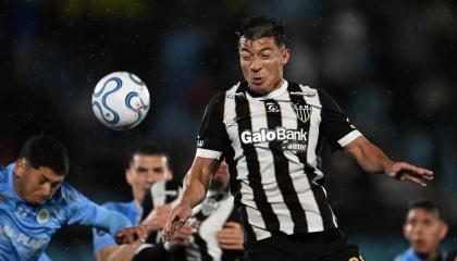 Alan Franco, volante ecuatoriano de Atlético Mineiro, ante City Torque, el miércoles 21 de octubre de 2026, por la Copa Sudamericana.