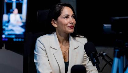 Fotografía de archivo de Luisa González, excandidata presidencial del correísmo en Ecuador.