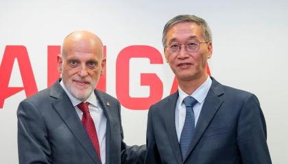 El presidente de LaLiga, Javier Tebas, se reunió este martes 27 de octubre de 2026 con el embajador de China en España, Yao Jing.
