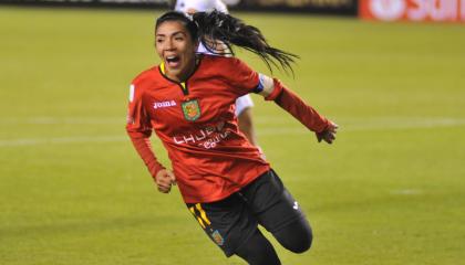 Gol de Madelin Riera en la Copa Libertadores Femenina 2019.