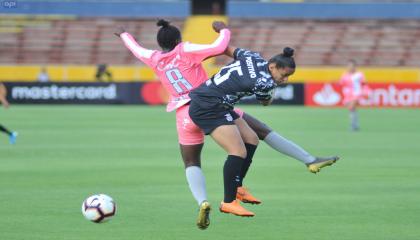 Encuentro entre Corinthians y Ñañas por el grupo C de la Copa Libertadores femenina 2019.