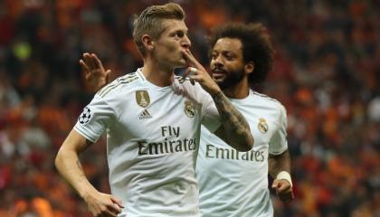 Toni Kroos le dio la victoria al Real Madrid