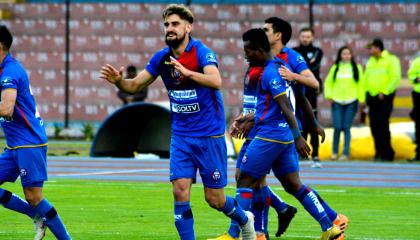 Gol de Ortiz en el partido contra IDV por la fecha 26 de la LigaPro. 