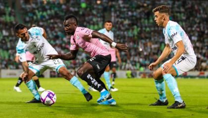 El jugador ecuatoriano, Erick Castillo, ganó 1-0 en el partido Santos Laguna vs. Querétaro. 