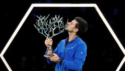 Novak Djokovic obtiene su quinto título en el Masters de París-Bercy