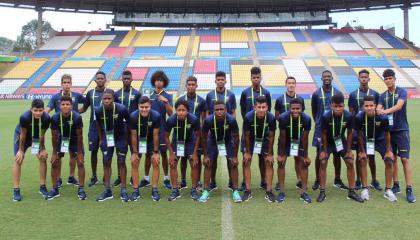 Los jugadores de la selección ecuatoriana reconocieron la cancha donde enfrentarán a Italia