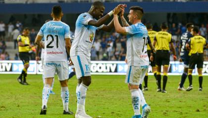 Macará venció a Emelec 1-2 en el estadio George Capwell de Guayaquil, este jueves 28 de noviembre es el partido de vuelta en Ambato.