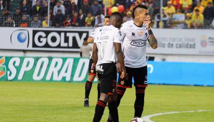 El conjunto amarillo perdió en el partido de ida 1-0 contra Aucas, este miércoles 27 de noviembre se jugará la vuelta en el Monumental.