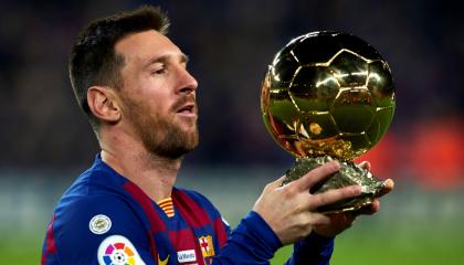 Lionel Messi fue declarado el mejor jugador de la Liga Española de noviembre, lo que se suma a la obtención del Balón de Oro. 