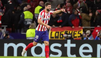 EL brasileño Felipe Monteiro, convirtió el gol del encuentro para el Atlético Madrid frente a Lokomotiv por Champions. 