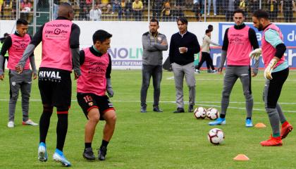 El equipo guayaquileño inició su pretemporada 2020 en Manta. 