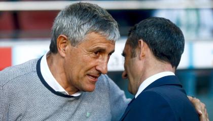 El entrenador 'Quique' Setién es el nuevo estratega del FC Barcelona hasta el final de la temporada. 