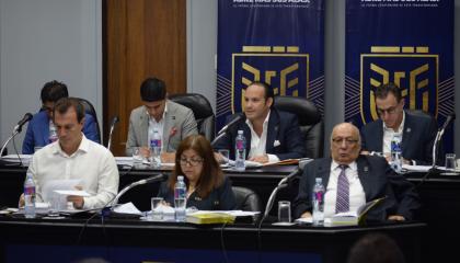 La Federación Ecuatoriana de Fútbol tiene reuniones de directorio cada martes en las oficinas de la FEF.