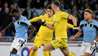 El equipo del ecuatoriano Felipe Caicedo empató 0-0 contra Hellas Verona en el torneo local.