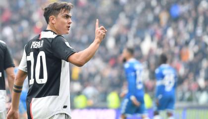 Paulo Dybala, una de las figuras de la Juventus. 