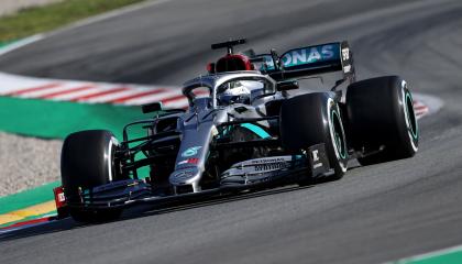 Valtteri Bottas ha dominado los entrenamientos en Montmeló.