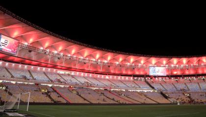 Vista panorámica del estadio Maracaná, en Río de Janeiro, en febrero de 2020.