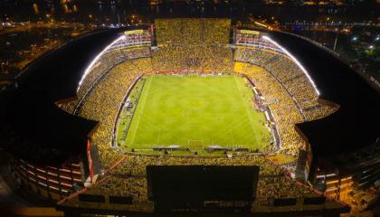 Imagen del estadio Monumental de Barcelona.