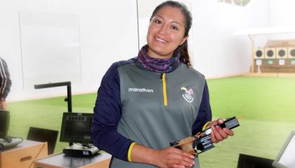 Diana Durango buscará conseguir una medalla olímpica en los próximos Juegos de Tokio.