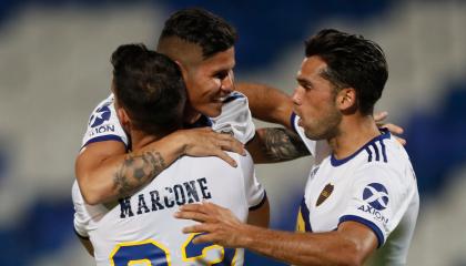 Boca Juniors ganó 1-4 a Godoy Cruz en un encuentro sin público para evitar la propagación del Covid-19.