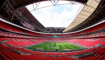 El estadio de Wembley, en Inglaterra, es el escenario confirmado para la final de la Eurocopa 2020.