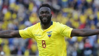 Felipe Caicedo ha convertido 22 goles con la camiseta de la Tricolor. 