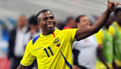 Christian 'Chucho' Benítez se mantiene como el cuarto máximo goleador de la Selección.