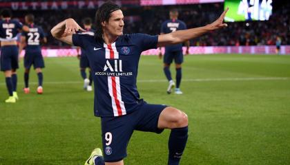 El delantero uruguayo Edinson Cavani es el goleador histórico del PSG.