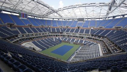 El estadio Arthur Ashe es el más grande del complejo donde se realiza el torneo.