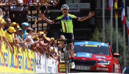 El 25 de agosto de 2019, Alexander Cepeda se llevó la última etapa del Tour de l'Avenir.