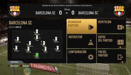 El equipo de Fabián Bustos es el octavo equipo ecuatoriano en el FIFA20.