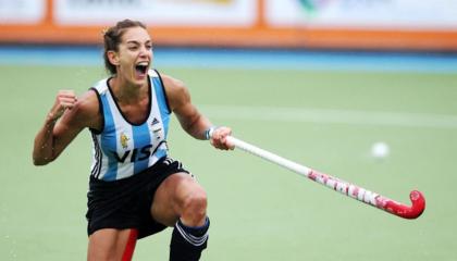 Luciana Aymar jugó su último partido con la selección argentina en 2014.