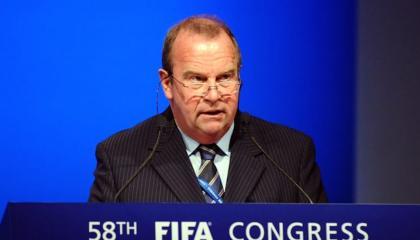 Michel D'Hooghe, presidente del Comité Médico de la FIFA, durante un Congreso de la entidad en Alemania.