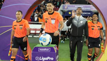 Los árbitros asignados para dirigir el partido  Liga vs. Guayaquil City saltan a la cancha el lunes 4 de septiembre de 2023.