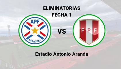 Paraguay se enfrenta a Perú en el estadio Antonio Aranda el 7 de septiembre de 2023.