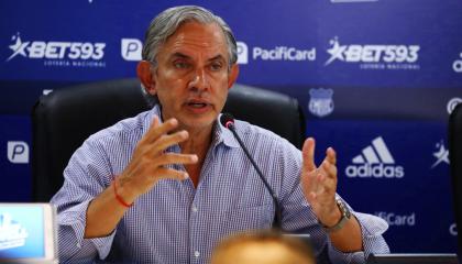 José Pileggi, presidente del Club Sport Emelec.