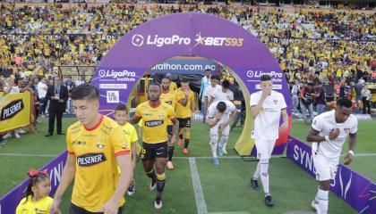 Barcelona SC recibió a Liga de Quito en el estadio Banco Pichincha, el pasado 17 de septiembre.