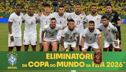 La selección de Venezuela empató ante Brasil, en el estadio Arena Pantanal de Cuiabá, el 12 de octubre de 2023.