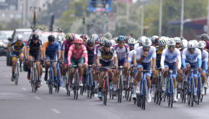 Foto referencial de ciclistas durante el Campeonato Nacional de 2022.