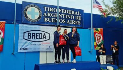 La guayaquileña Marina Pérez se clasificó luego de ganar la medalla de oro en el Campeonato de las Américas en la modalidad de pistola de aire de 10 metros.