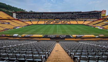 El estadio Banco Pichincha, de Barcelona SC.