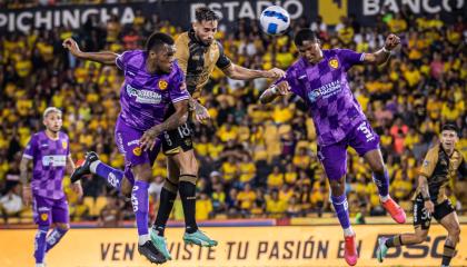 Barcelona SC se enfrentó a Aucas en el estadio Banco Pichincha, el 12 de mayo de 2024.