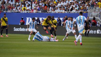 Ecuador cayó 1-0 ante Argentina este 9 de junio en un duelo preparatorio para la Copa América.