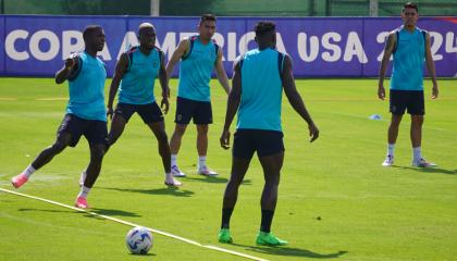 Ecuador entrenó en Phoenix el sábado 29 de junio y dejó listo el equipo para enfrentar a México por la Copa América.