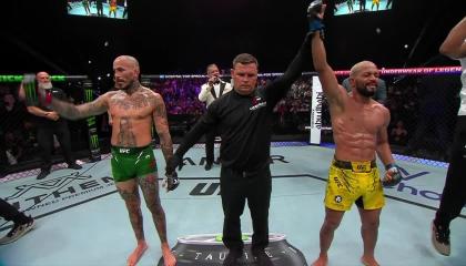 'Chito' Vera perdió su pelea ante Deiveson Figueiredo en la UFC en Abu Dabi, este sábado 3 de agosto de 2024.