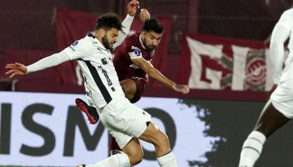 Liga de Quito se enfrentó a Lanús por el partido de vuelta de la Copa Sudamericana, el 21 de agosto de 2024.