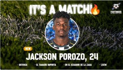 El zaguero ecuatoriano Jackson Porozo fue anunciado como nuevo refuerzo del Leganés, este viernes 23 de agosto.